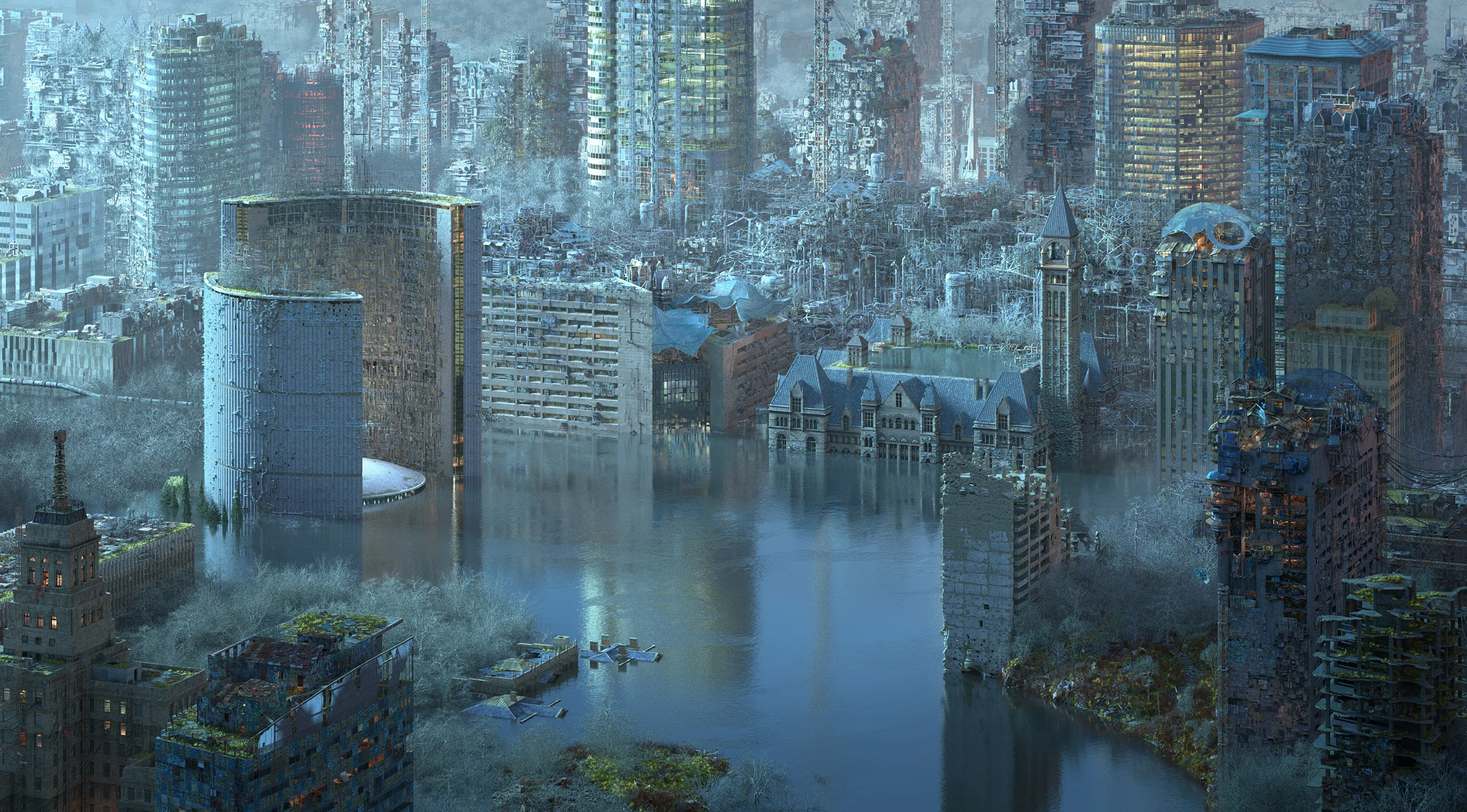"Hypnagogic City #4", 2017