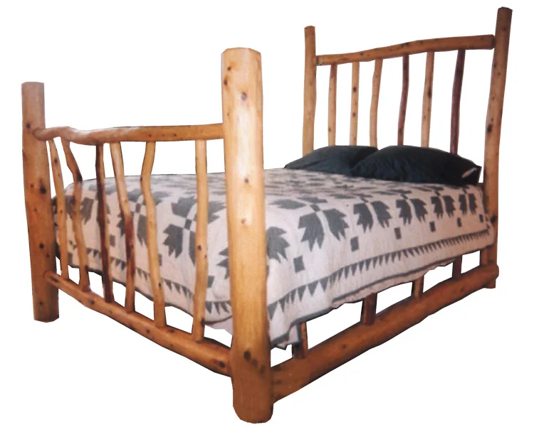 Cedar Log Bed.jpg