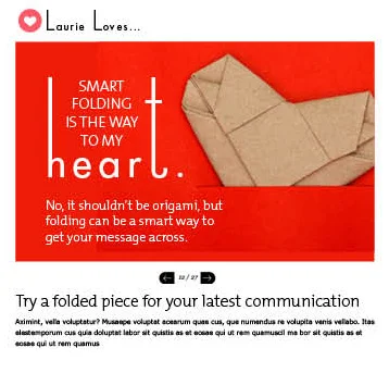 Blog slider: Smart folding