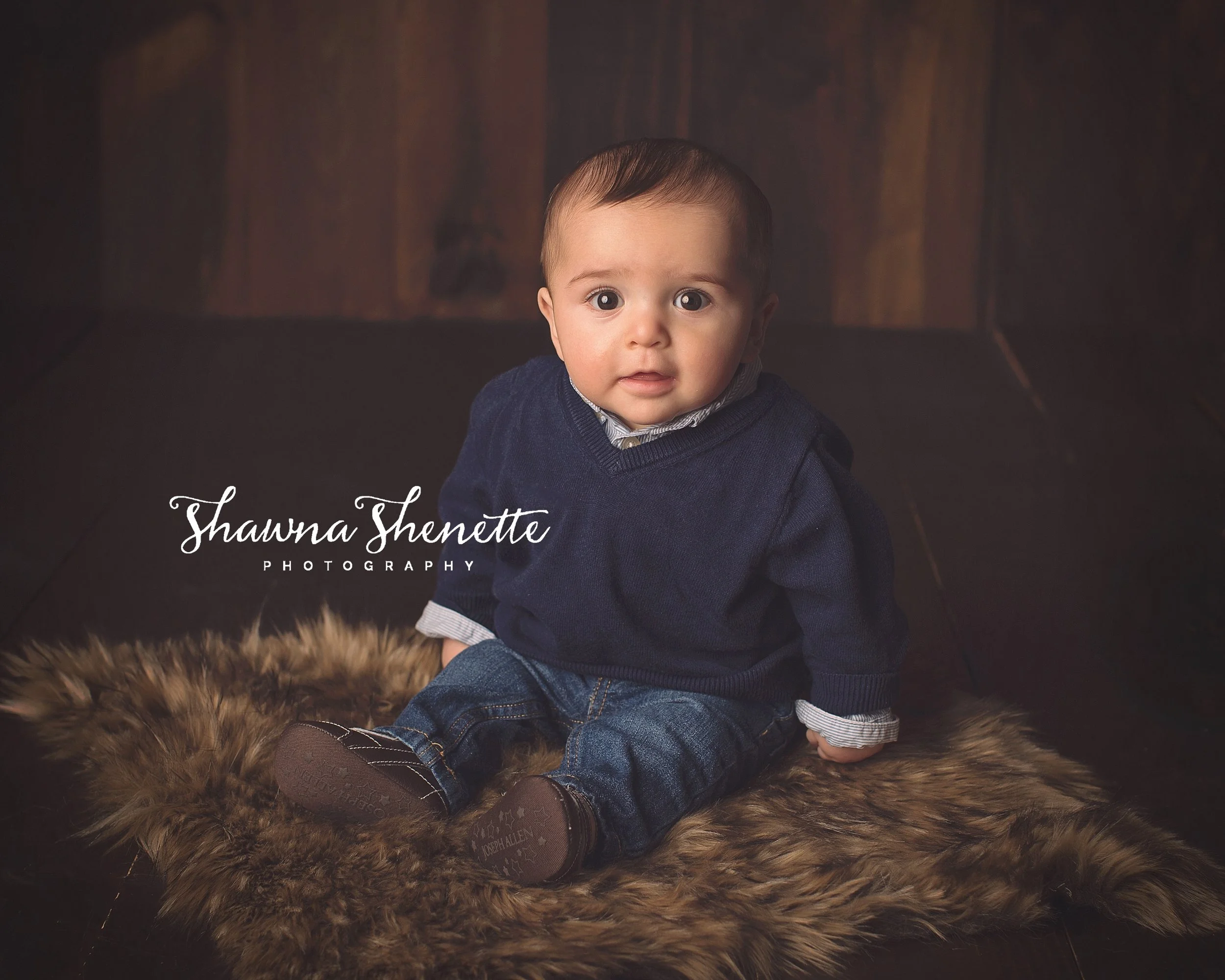 6 Month Old Cutest Baby Boy Worcester Ma Baby Photographer Shawna Shenette Photography