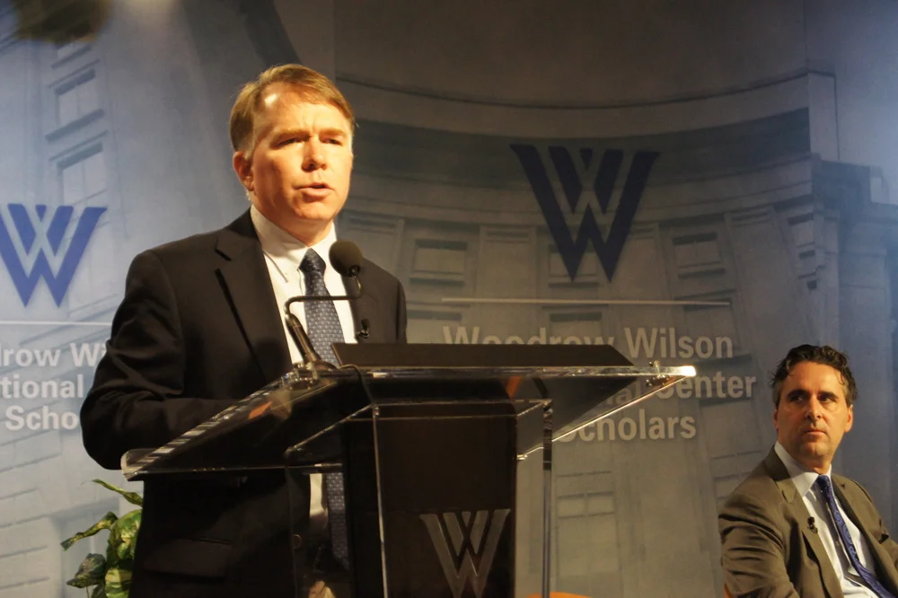 WII co-sponsored a symp osium with the Harvard Institute of Politics and the Woodrow Wilson International Center for Scholars. Panelists included John Della Volpe, Director of Polling at the Harvard Institute of Politics; Laura Simolaris, Director of National Youth Engagement at the Harvard Institute of Politics; Kent Hughes, Director of the Program on America and the Global Economy at the Wilson Center; Mark Dalhouse, President of WII; and student representatives from Harvard and WII. 