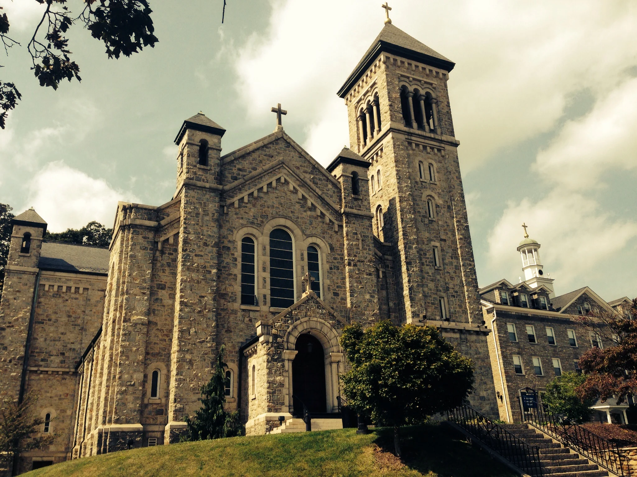 There are some nice buildings on campus, you could say.