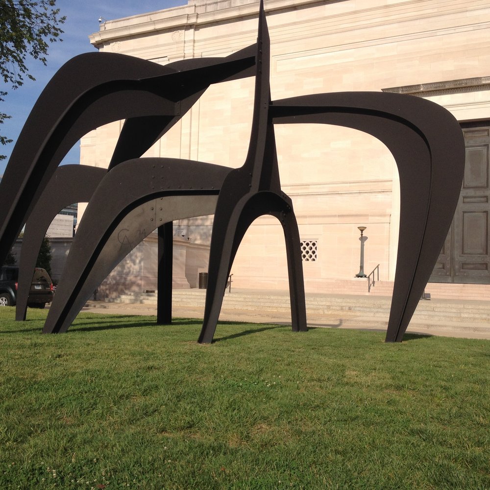 Calder Sculpture outside the National Gallery of Art
