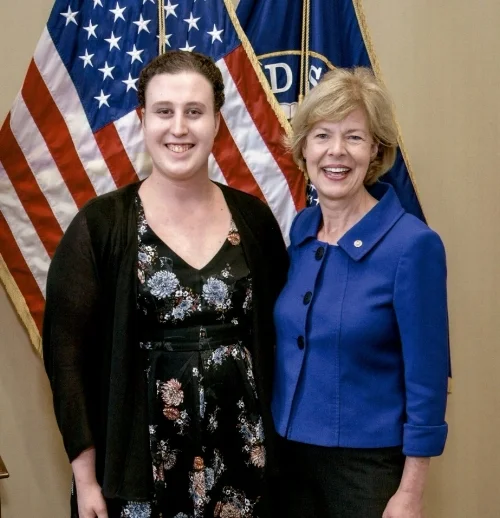 Phoebe w Senator Baldwin.jpg