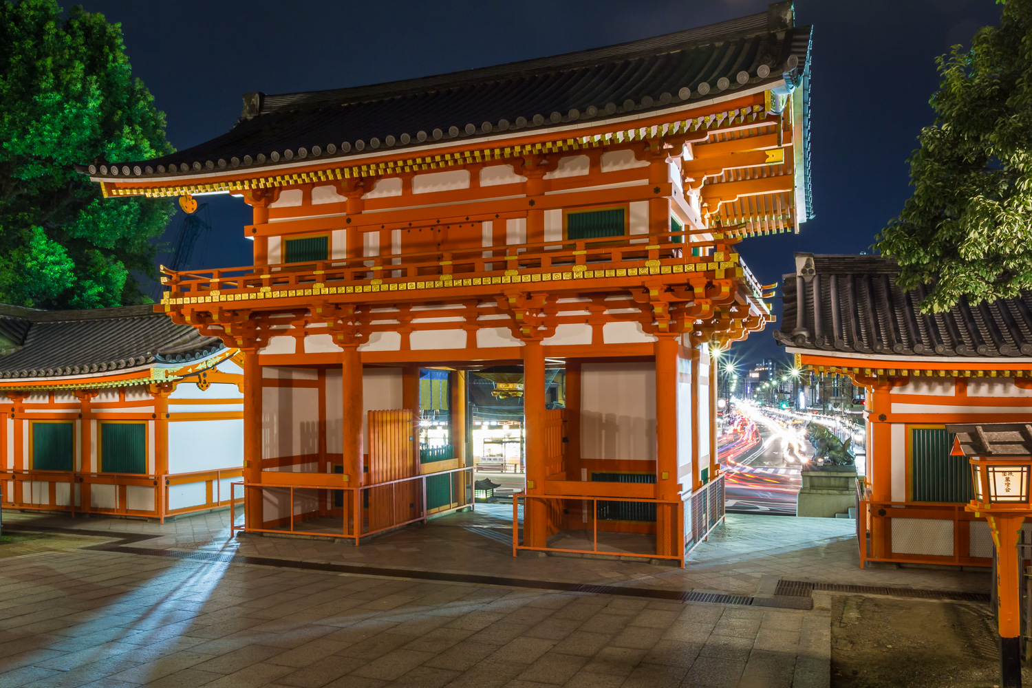 Yasaka Shrine gate, Kyoto, Japan