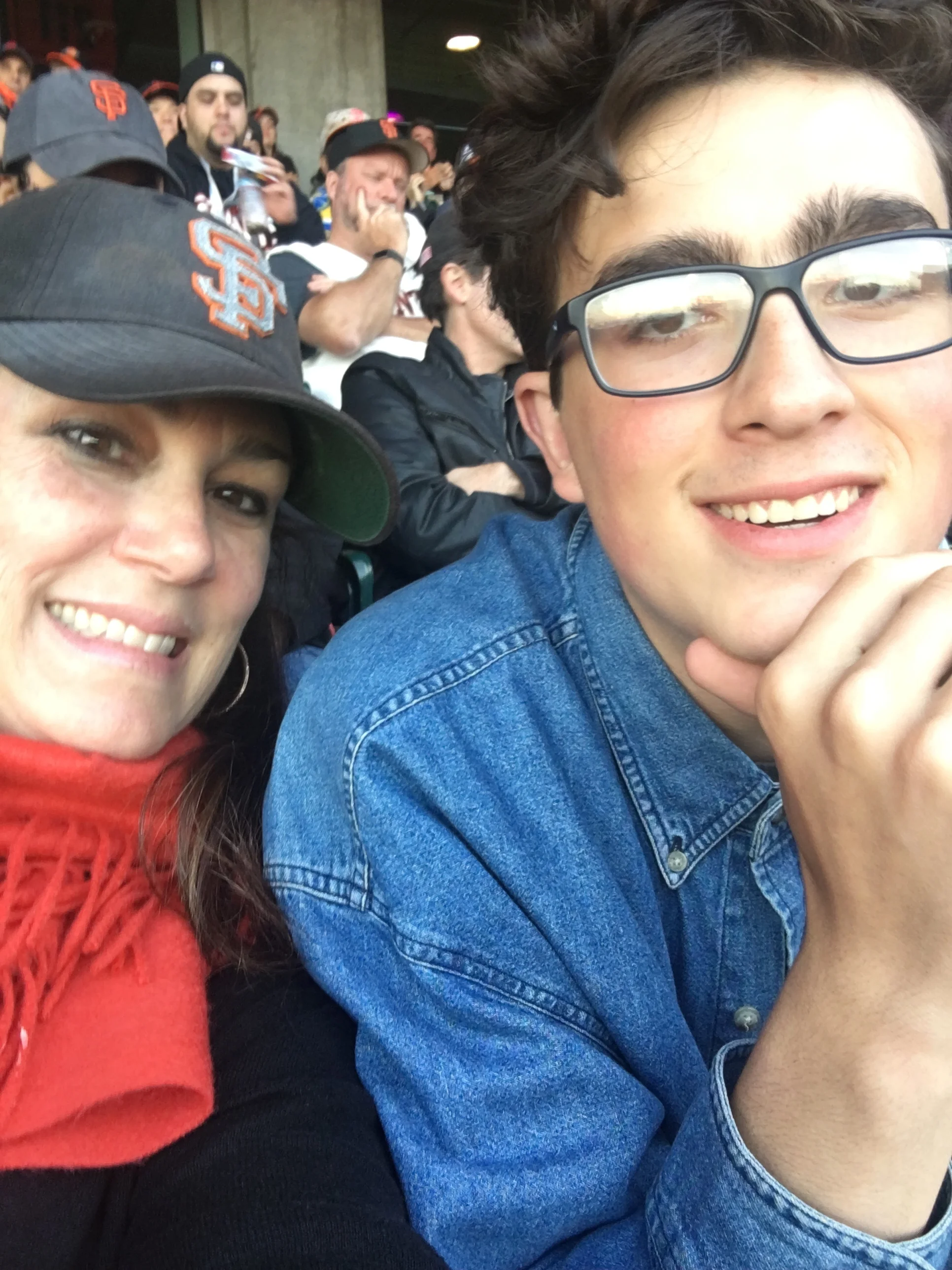BARBARA MOUNTI'm blessed... wife, mom to Jake, (as seen above at a Giants game in S.F.!),&nbsp;interior designer and real estate agent, business owner, chef wannabe, avid reader, lover of sunny days and trips anywhere the sun does shine.&nbsp; 