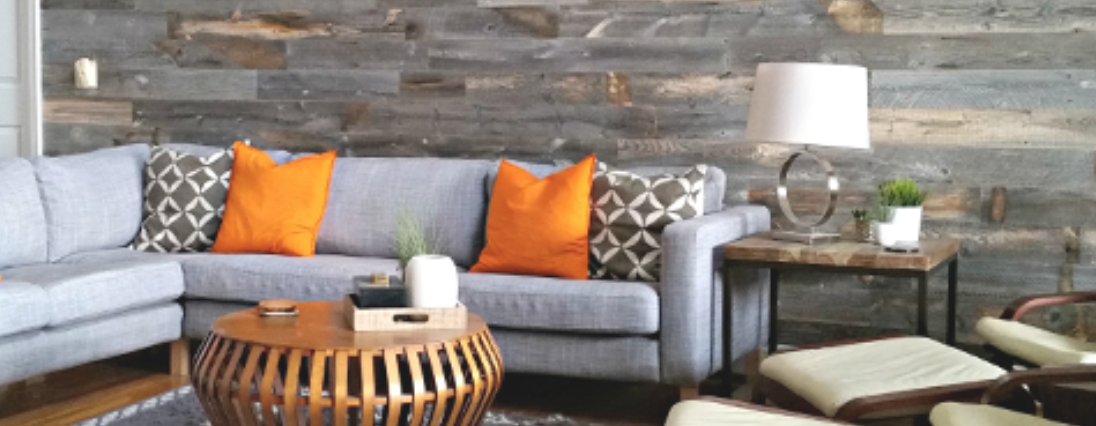 As Stikwood says, "Peel, stick, party!" I'd use this material as a focal point in a living room, laundry room, behind a bed, inside bookshelves, on a fireplace... lots of options!