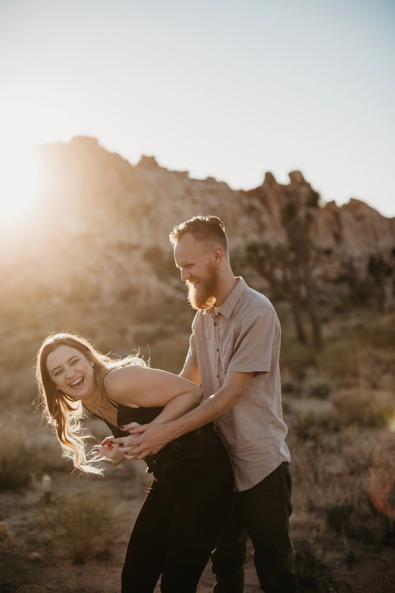Joshua Tree Engagement Session, Fall, Joshua Tree, Engagement, Wedding, Summer, Sunset