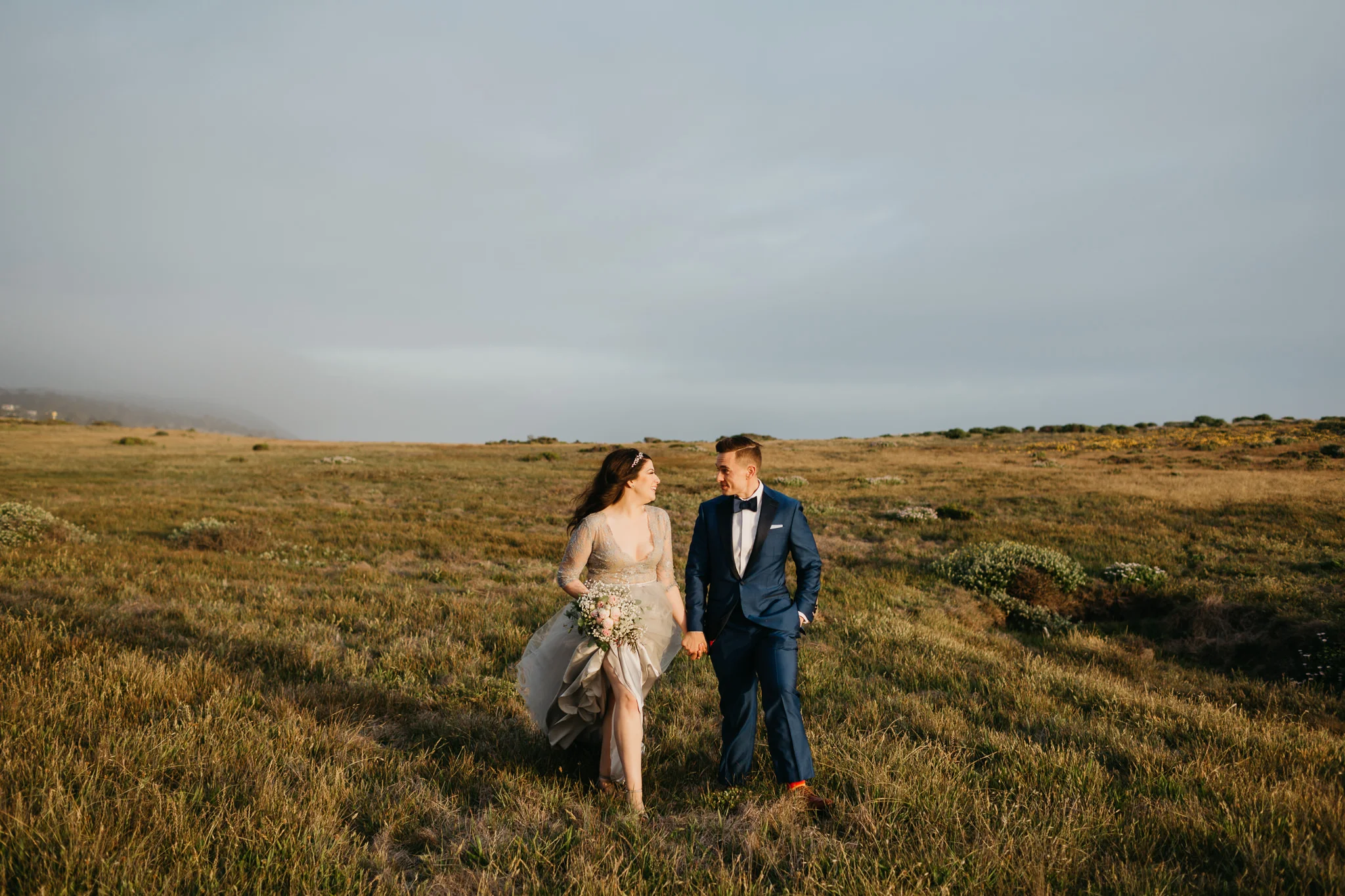 Cambria Intimate Wedding, west coast wedding, beach wedding, sunset beach wedding, Oceanpoint Ranch wedding, Melissa Atle, Northfern