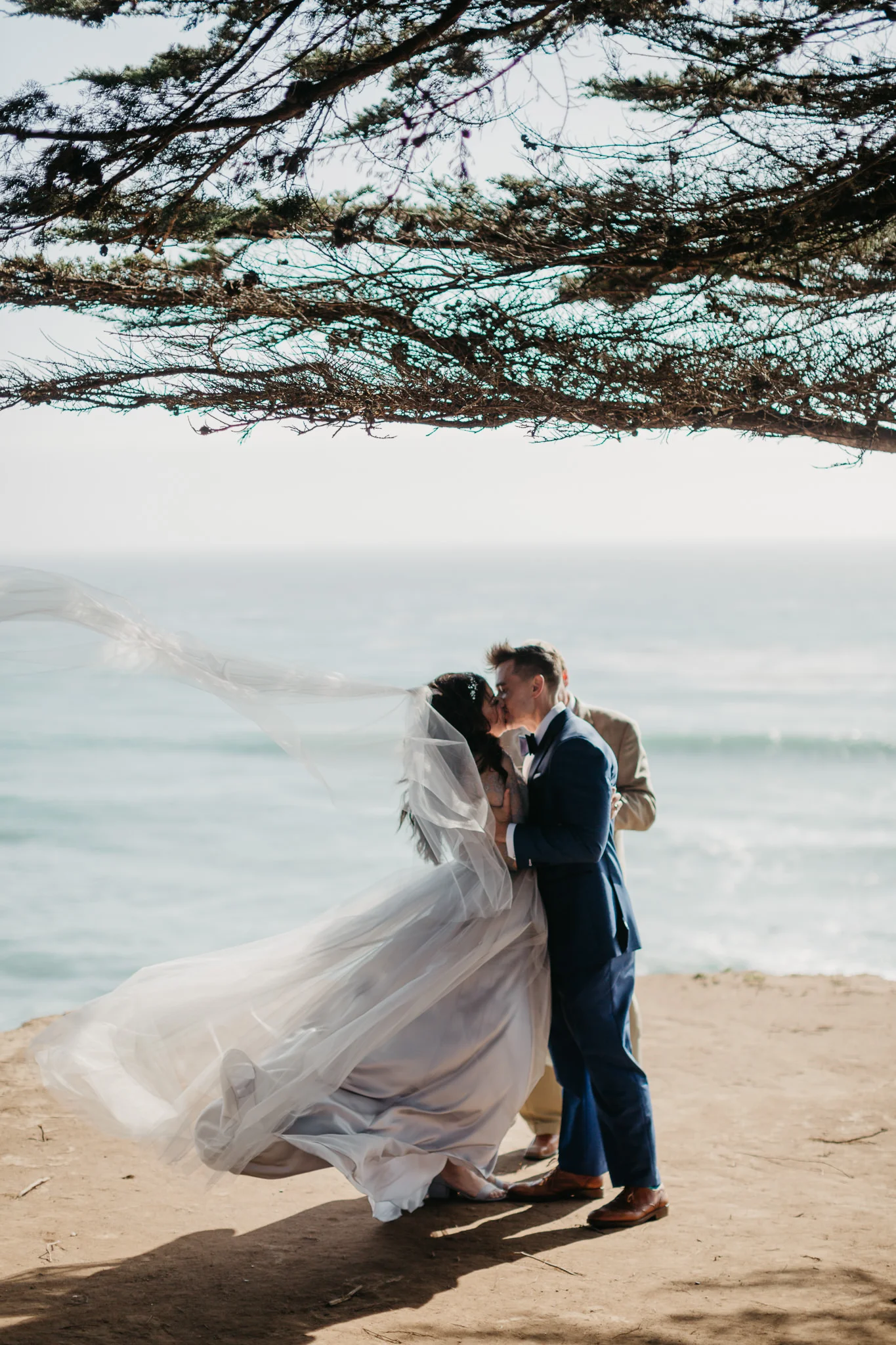 Cambria Intimate Wedding, west coast wedding, beach wedding, sunset beach wedding, Oceanpoint Ranch wedding, Melissa Atle, Northfern