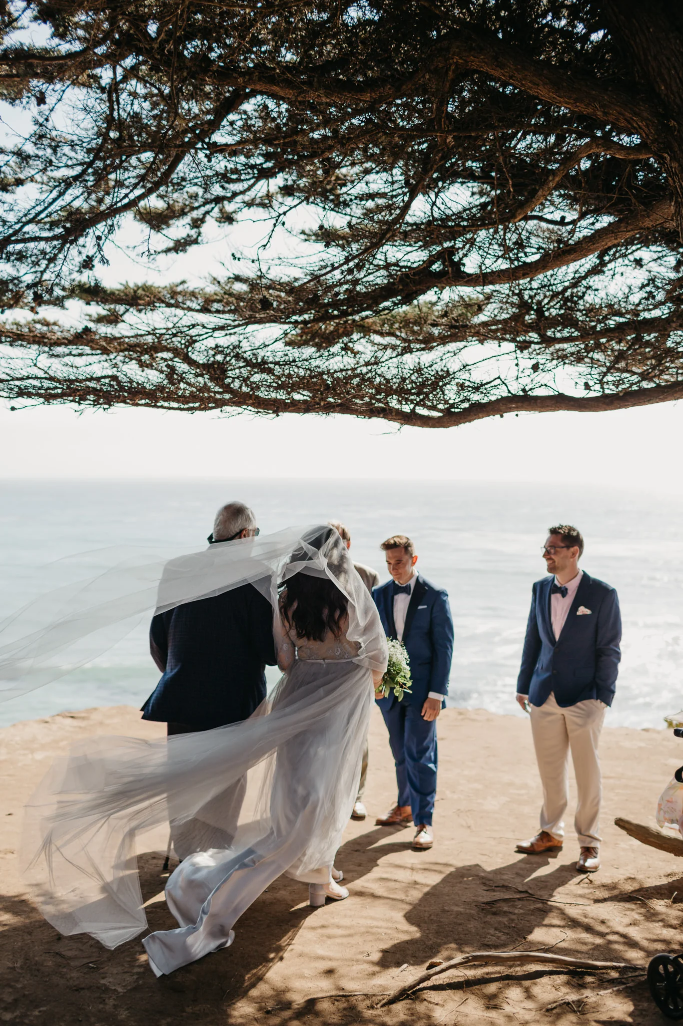 Cambria Intimate Wedding, west coast wedding, beach wedding, sunset beach wedding, Oceanpoint Ranch wedding, Melissa Atle, Northfern