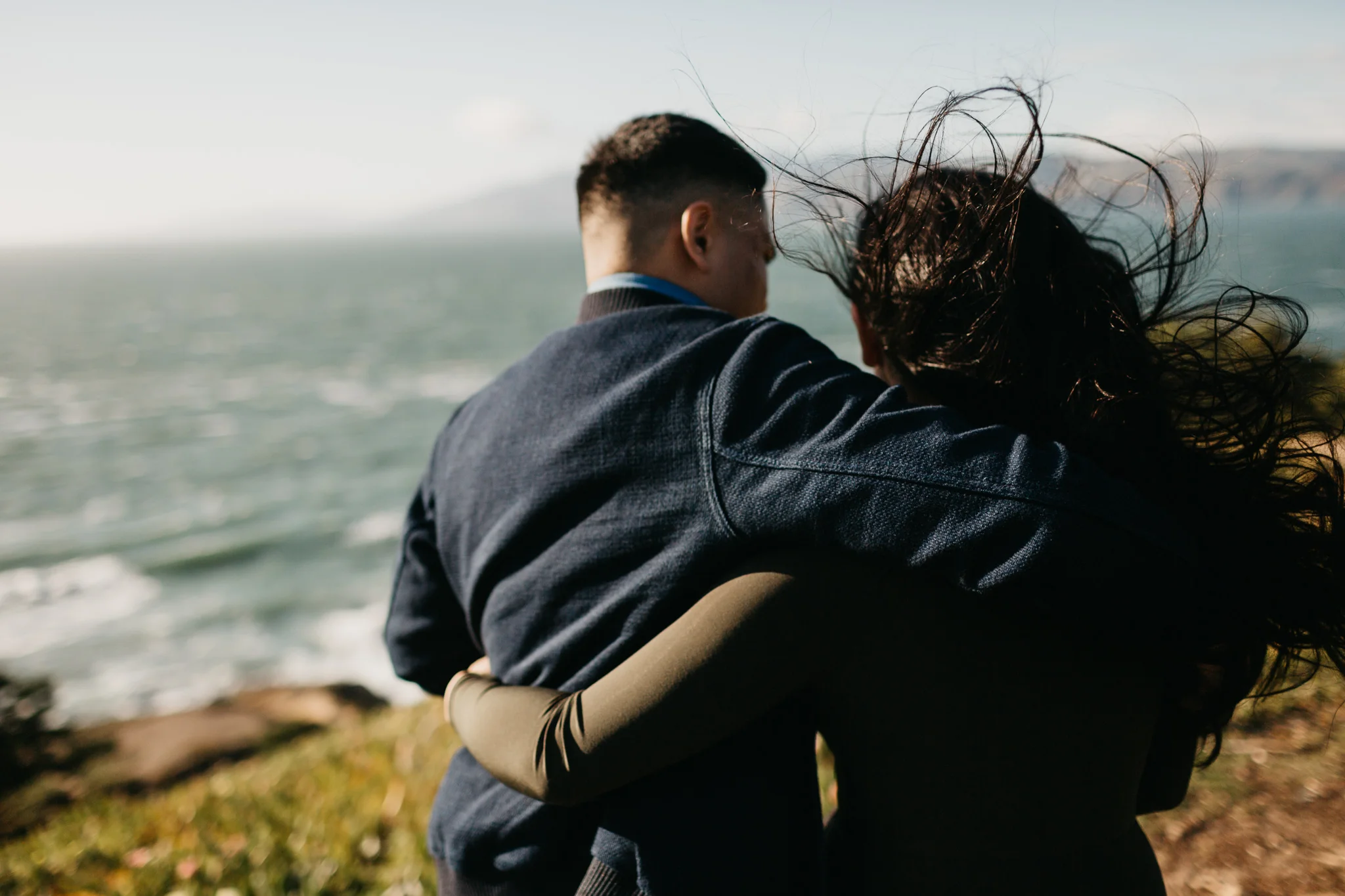 Lands End engagement session, Sutro baths engagement session, san francisco engagement session, west coast, ocean, sf, bay area photographer, melissa atle, northfern