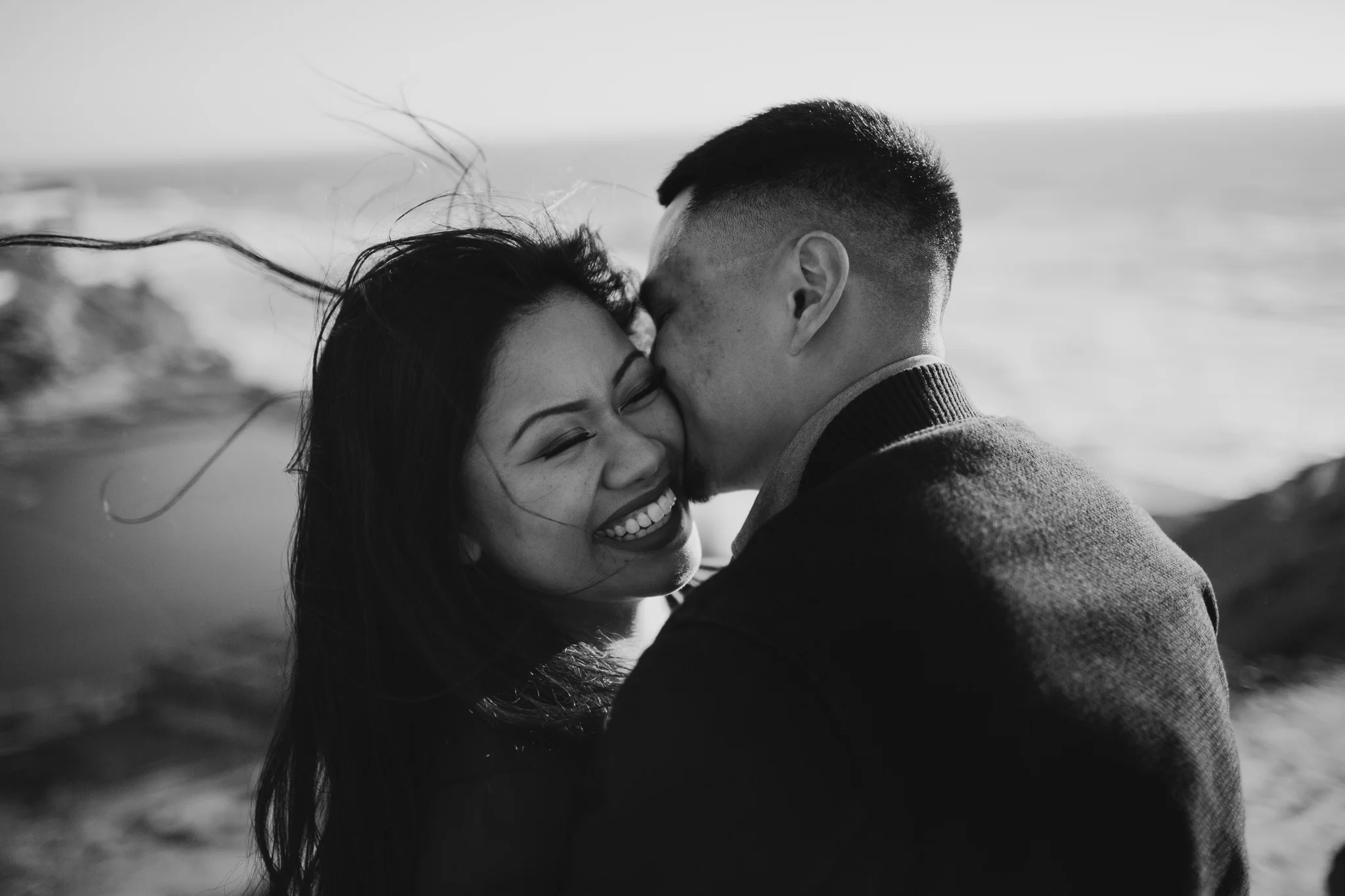 Lands End engagement session, Sutro baths engagement session, san francisco engagement session, west coast, ocean, sf, bay area photographer, melissa atle, northfern
