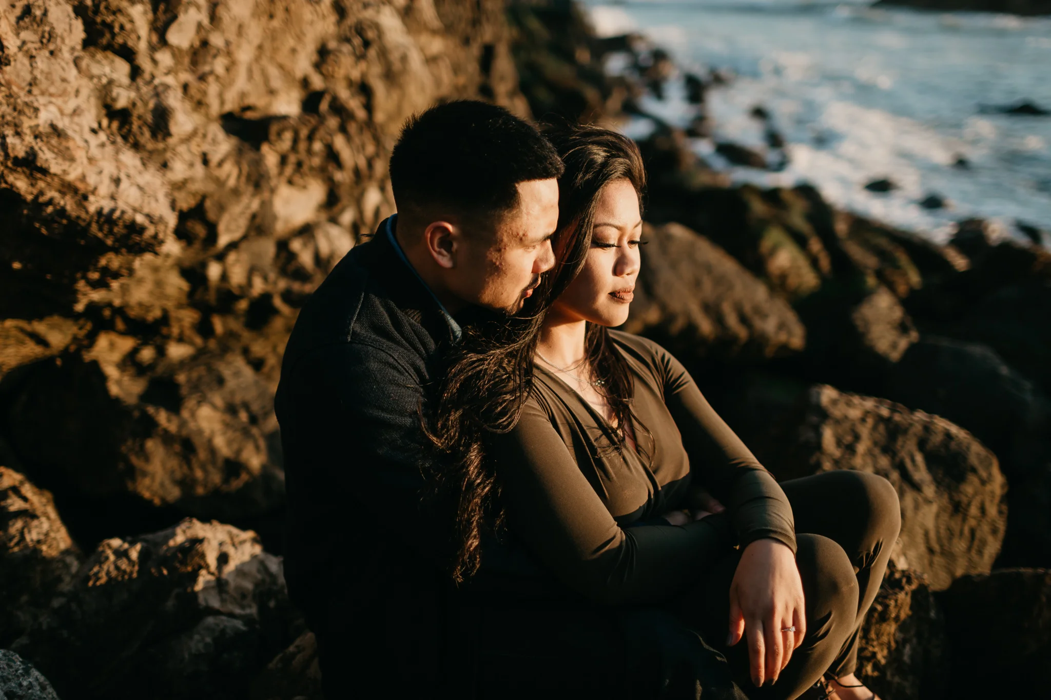 Lands End engagement session, Sutro baths engagement session, san francisco engagement session, west coast, ocean, sf, bay area photographer, melissa atle, northfern