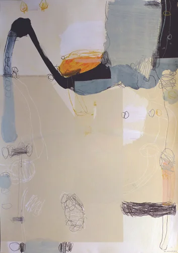   Untitled  (2010), Mixed media on paper, 122 * 86 cm 