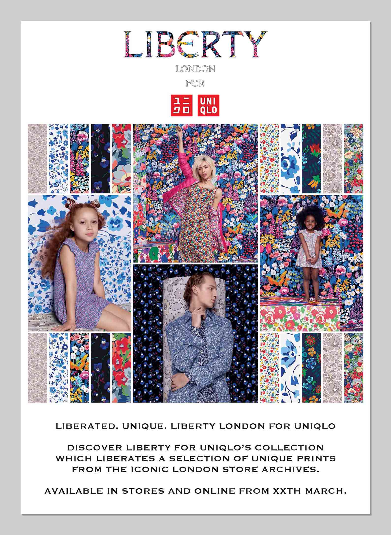 UNIQLO presents its first collaboration with the iconic British brand  Liberty London  Lifestyle  Beauty  Fashion  Travel  Parenting  Food