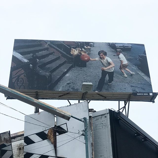 Thanks @undefeatedinc for your fantastic billboards.