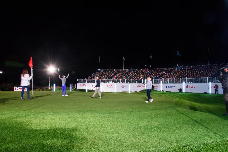 Luke Donald the tournament host