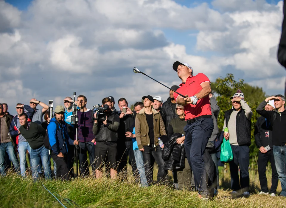 Alex Noren makes another first class escape at the 11th