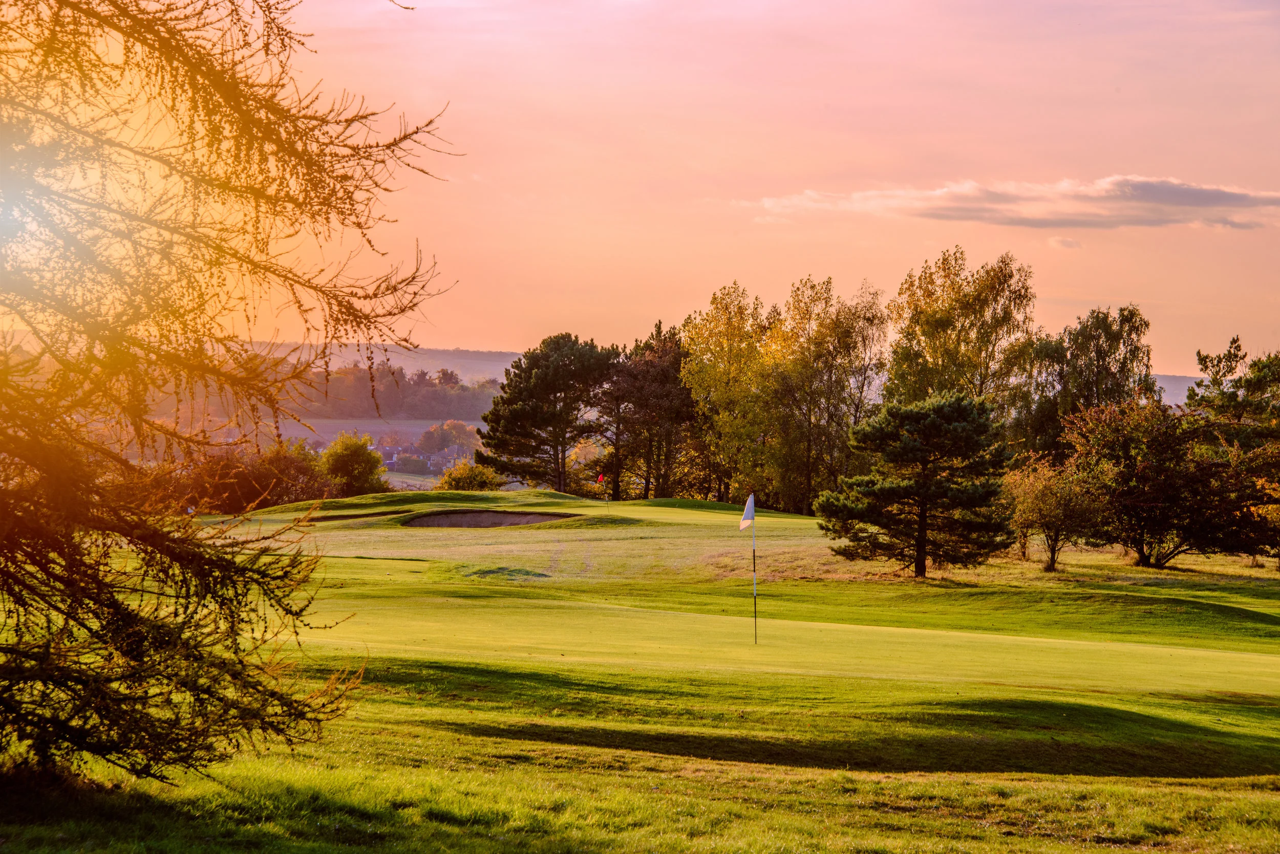 Gog Magog Golf Club Old Course 4th hole Kevin Diss Golf Course photography-.jpg