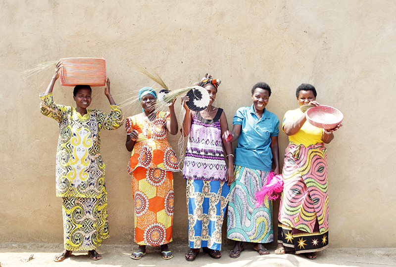 In June 2015, Dining for Women is supporting Indego Africa. Indego Africa is a non-profit based in Rwanda that supports women through the economic empowerment of selling their own crafts. 