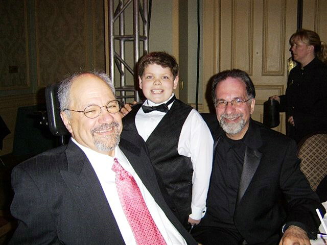 2008, honoree with Dan Gottlieb, at Variety Club Gala. 