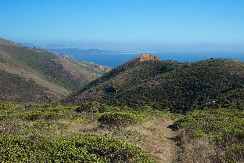 An off limit trail near the trail split