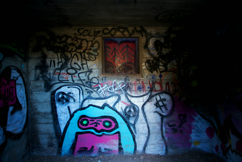 Inside the sleeping room
