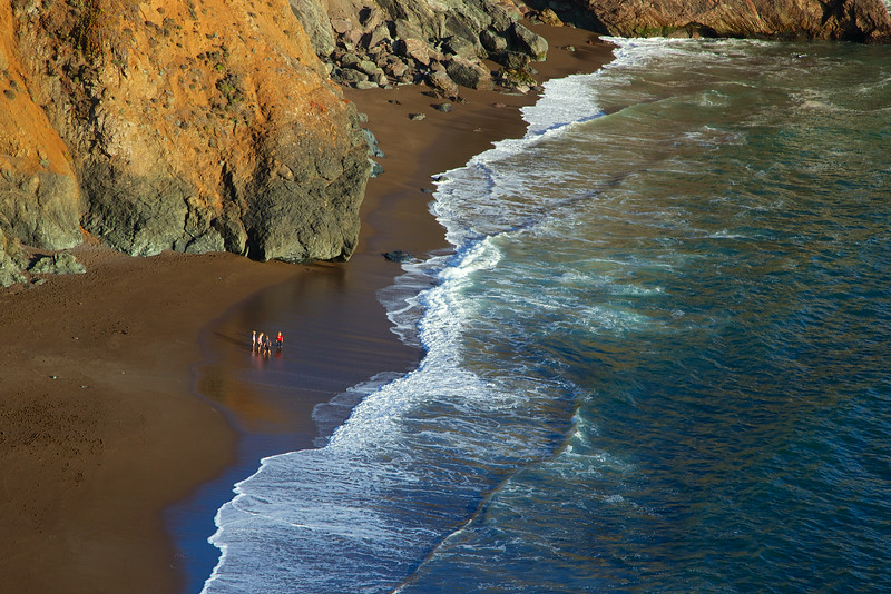 Kids playing on Tennessee Beach