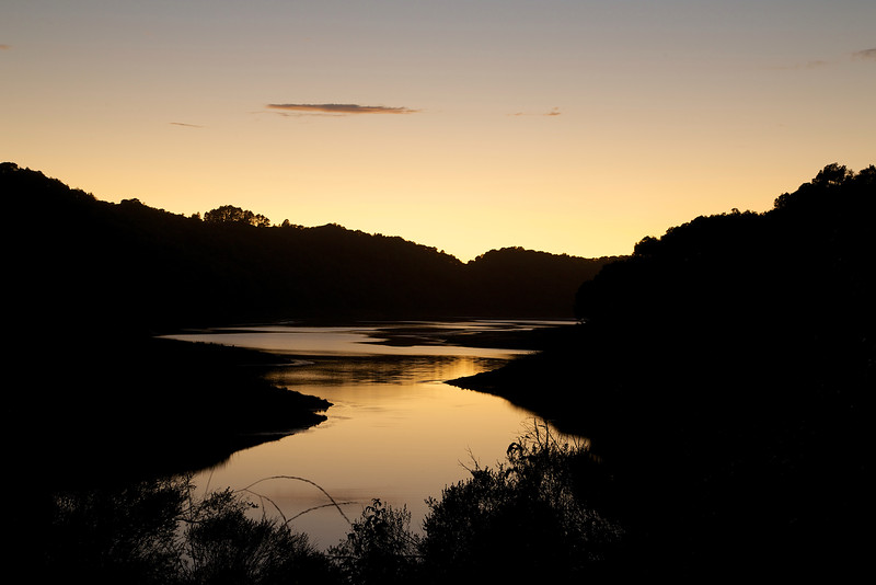 Sunset over Briones