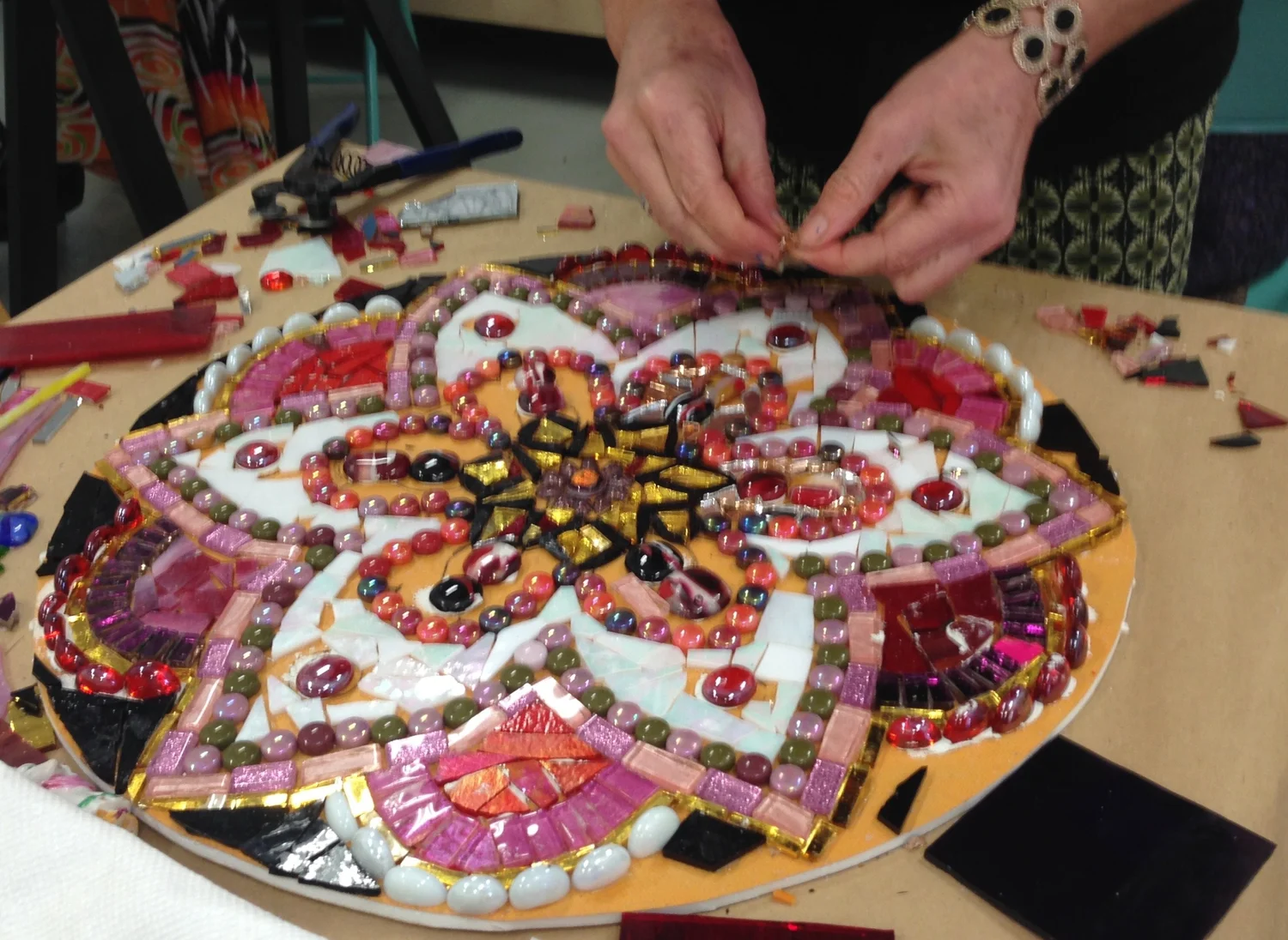 Mosaic Mandala — True Mosaics Studio