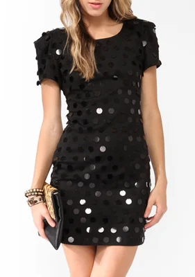  Forever 21 - Paillette Bodycon Dress