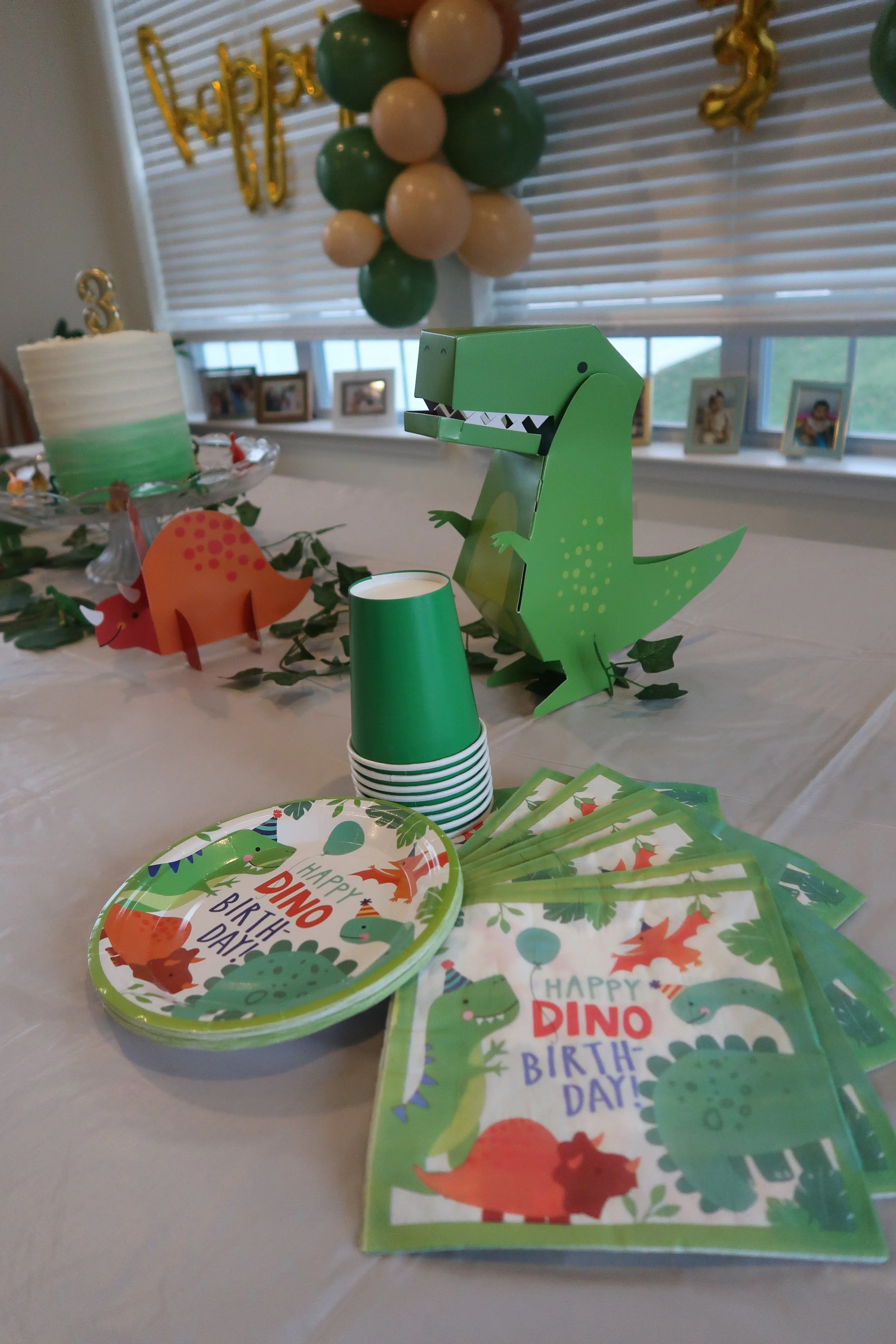 Veer's Dinosaur Theme Three-Rex Birthday Party — My Golden Beauty