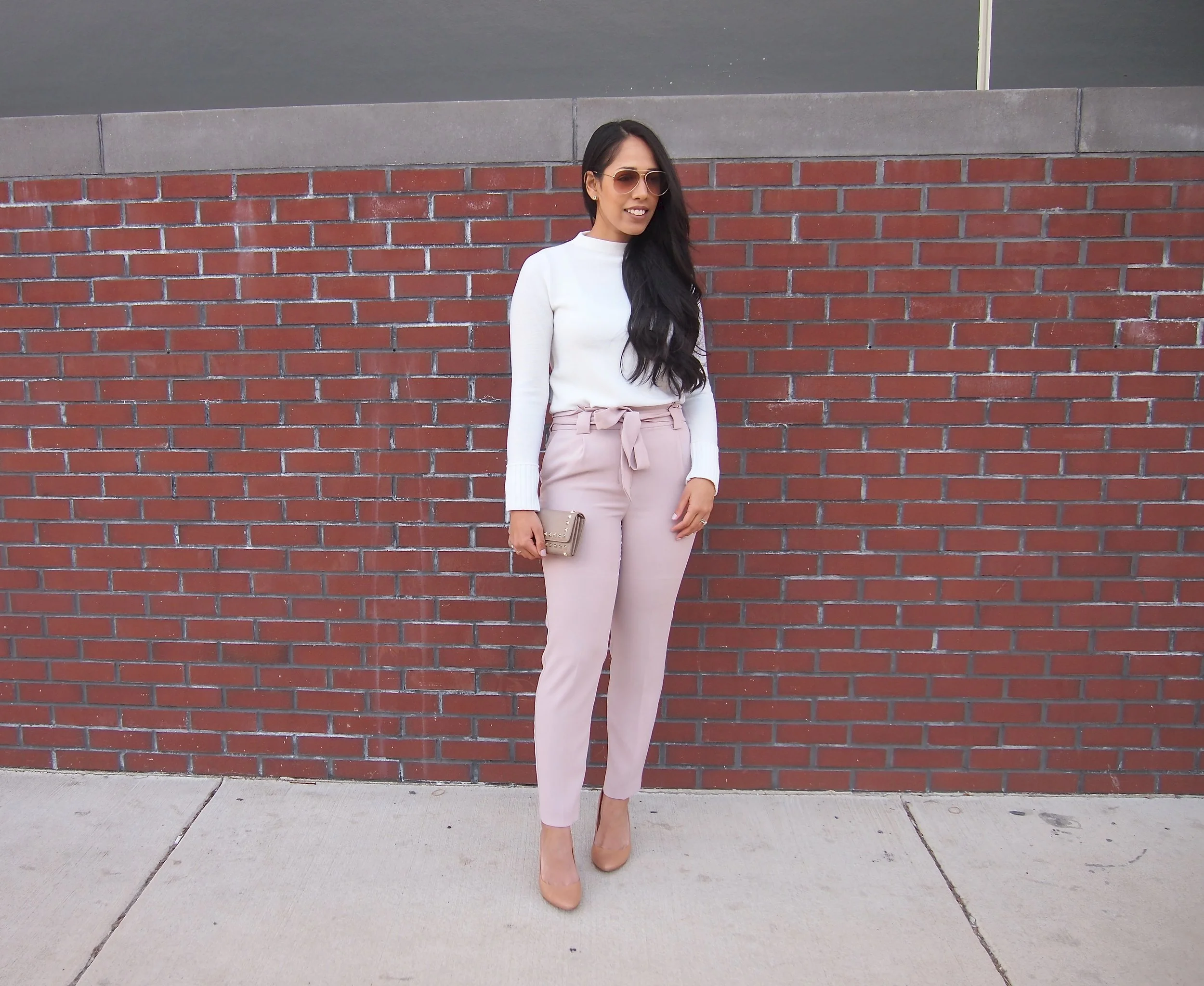 Blush high sales waisted pants