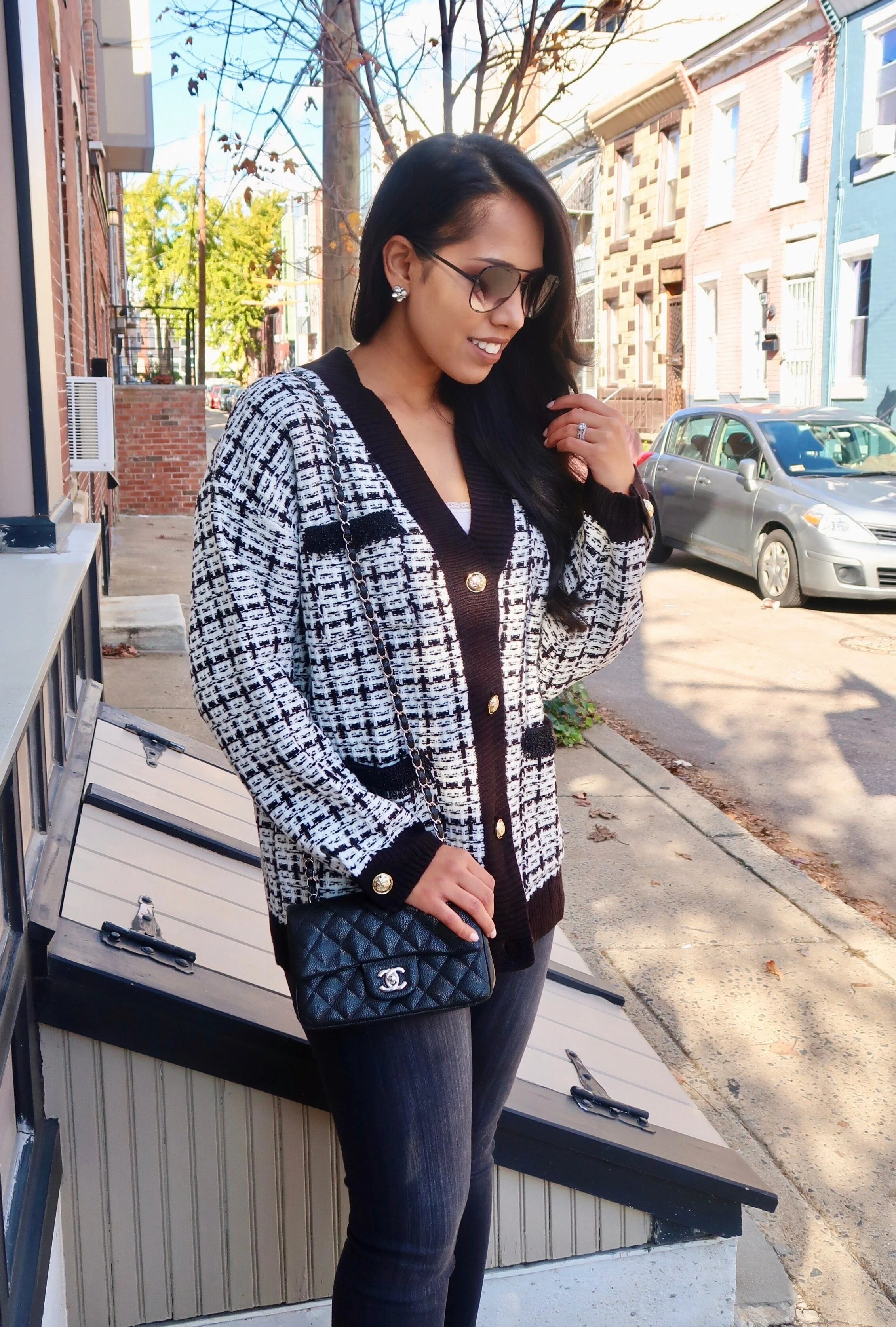 cardigan chanel style