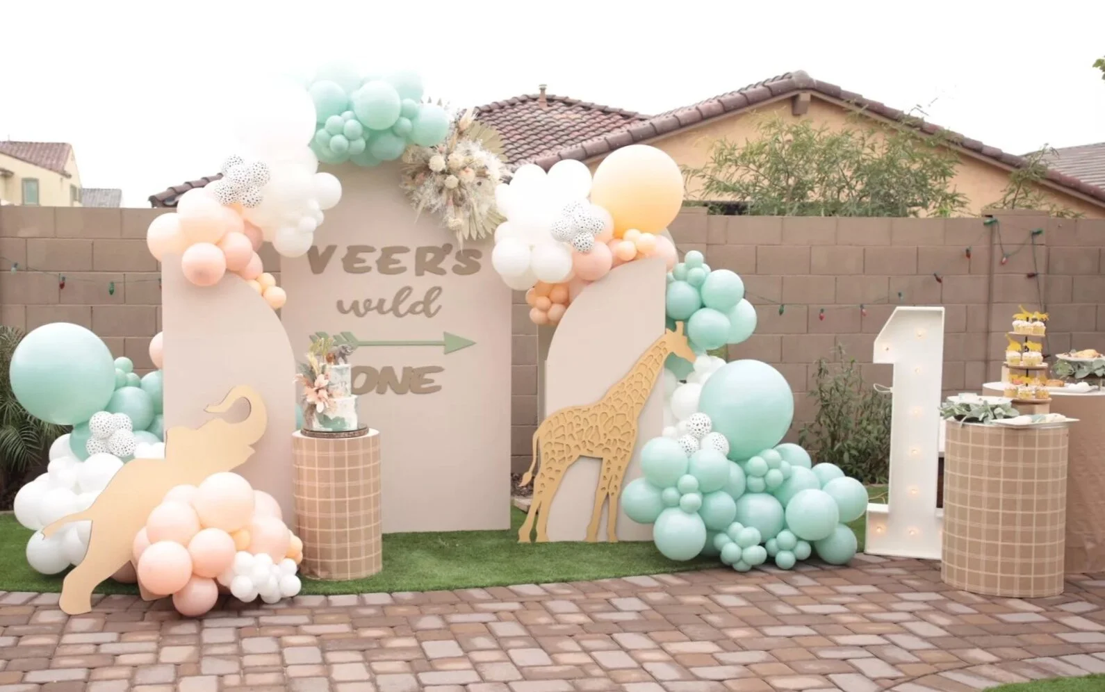 Boho chic first birthday outfit store