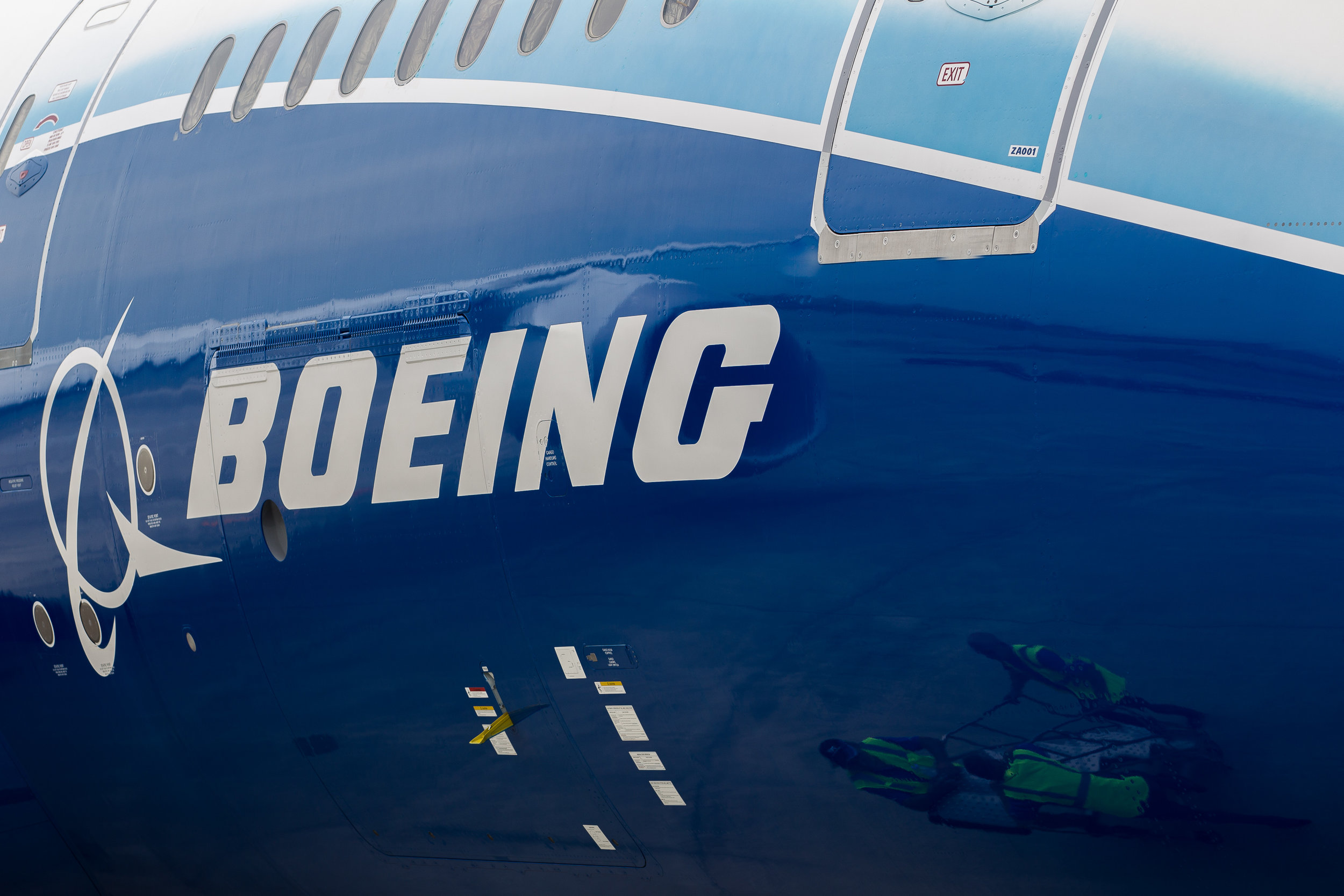 787 Dreamliner shot for Boeing