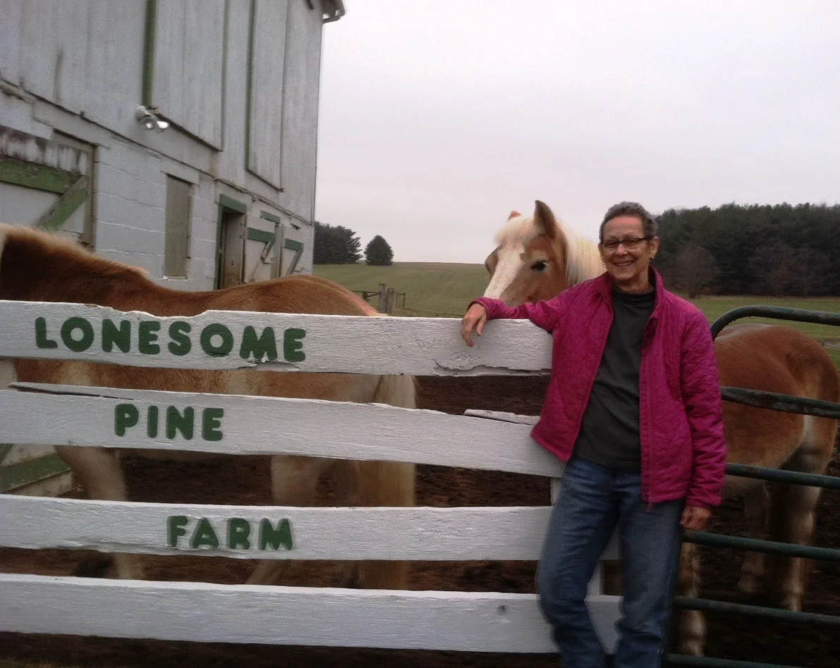 Sally Gamauf at Lonesome Pine Farm