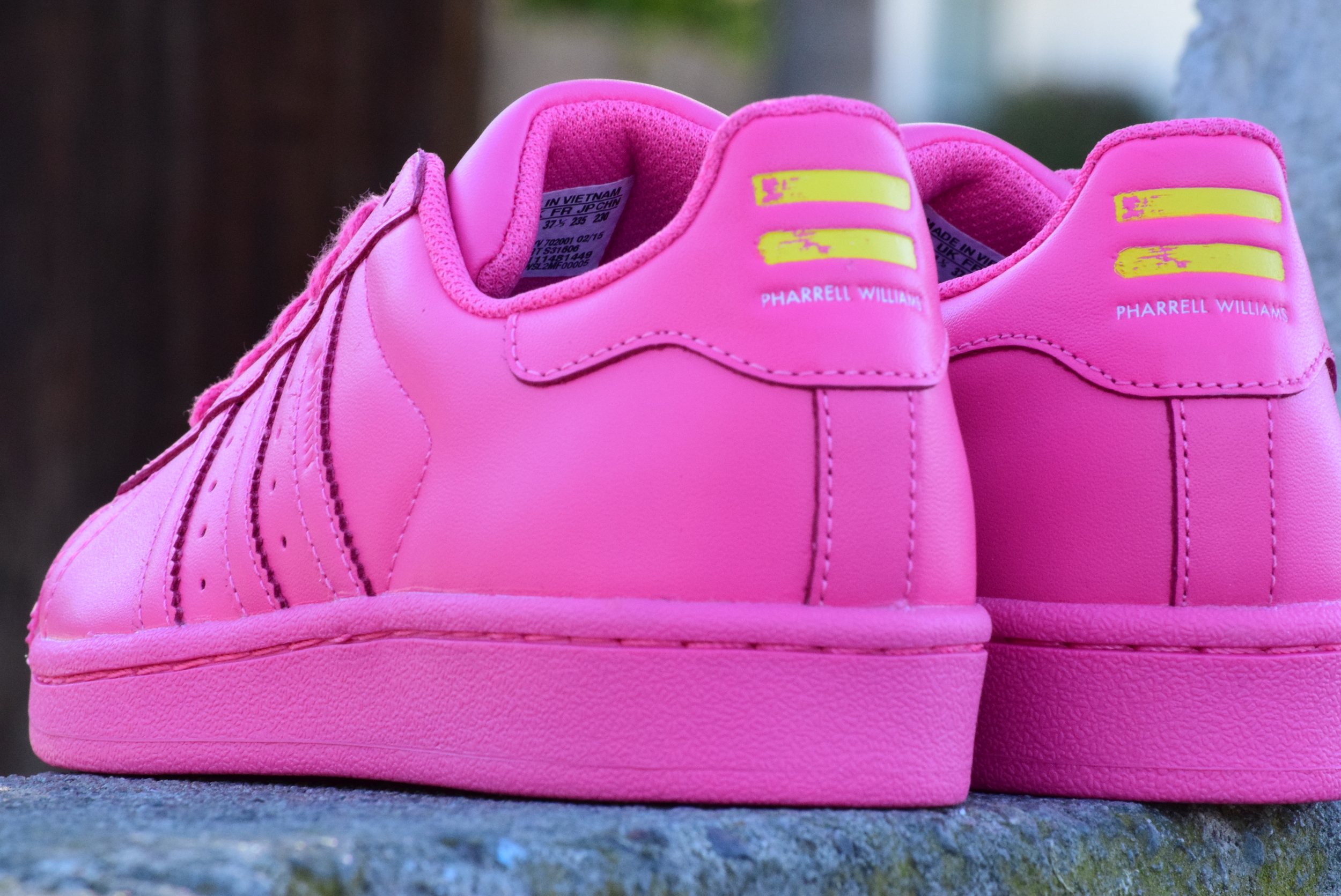 The Pharrell x adidas Originals Superstar Supercolor Collection Features  50 Colorways! •
