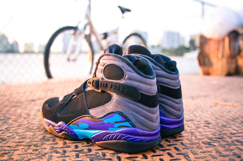 jordan 8 black purple