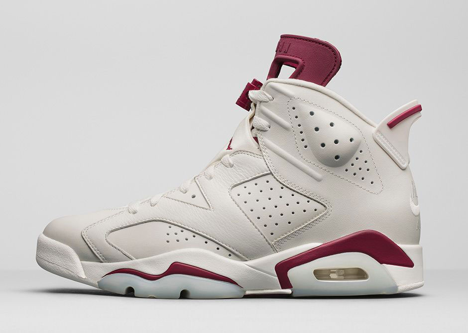 air jordan 6 retro maroon mens