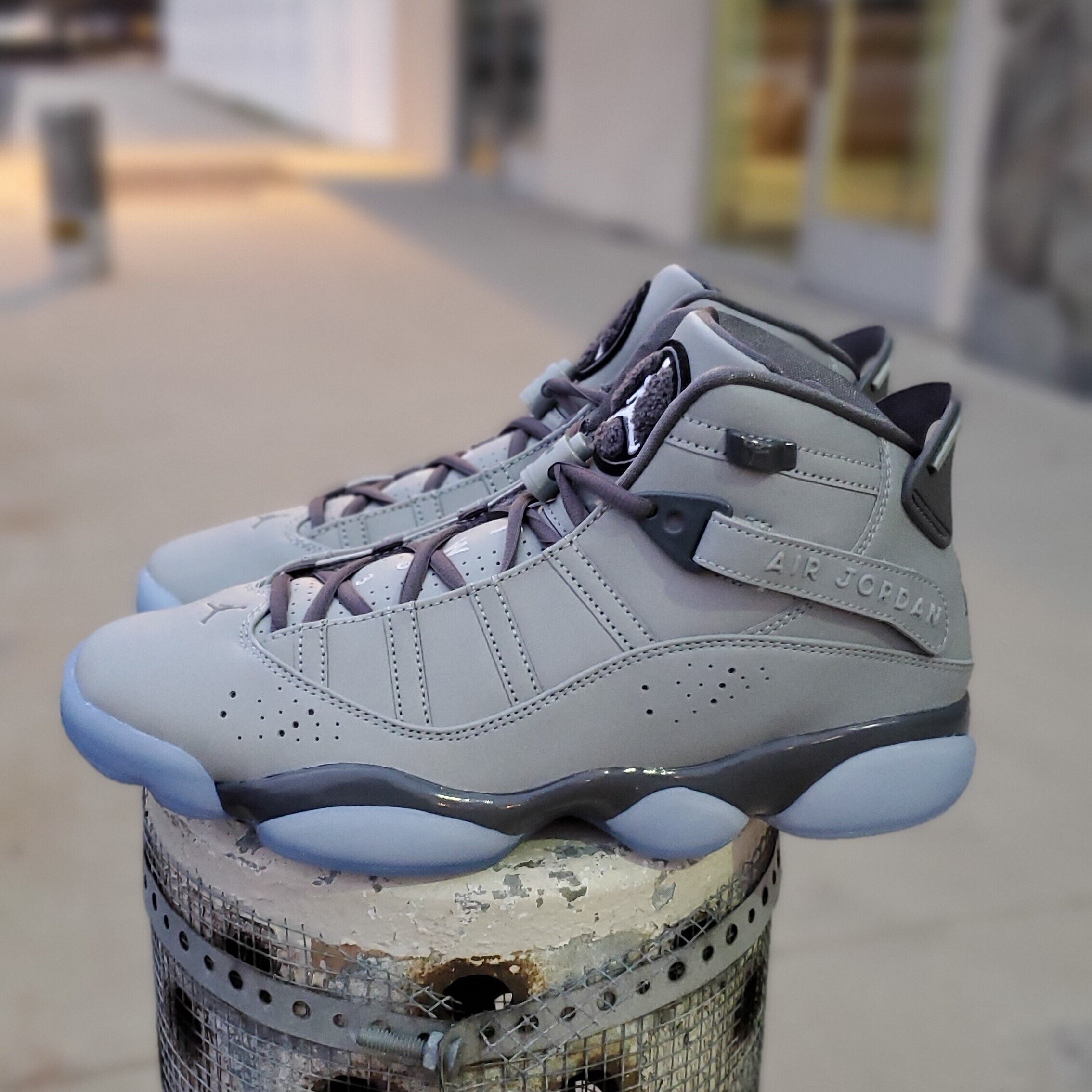 jordan 6 rings gray