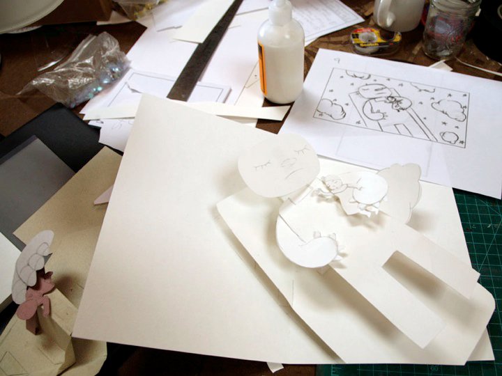 Models for series of animated commercials with Duck Studios, CA. 