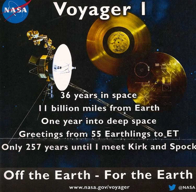 I visited Goddard just hours after NASA's historic announcement about Voyager I.