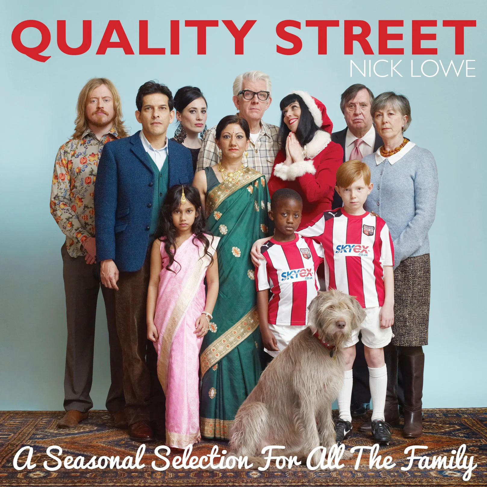 Nick Lowe tells me he "was sort of snobby" initially when his label approached him about doing a Christmas album.