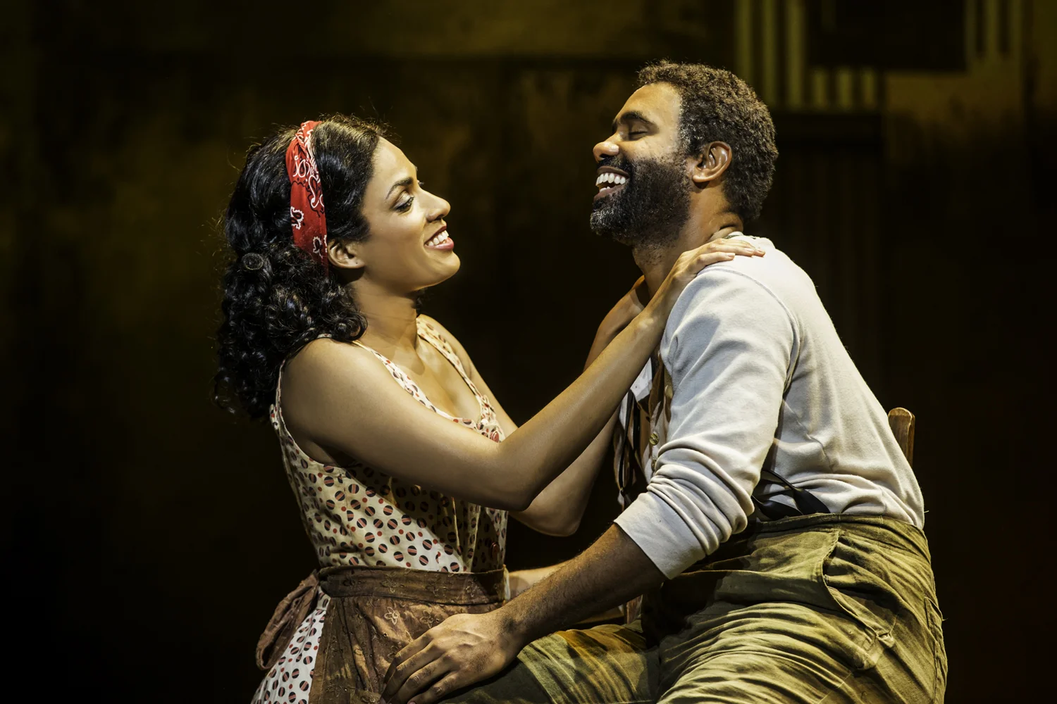 Bess, Porgy. Porgy, Bess. Alicia Hall Moran and Nathaniel Stampley.
