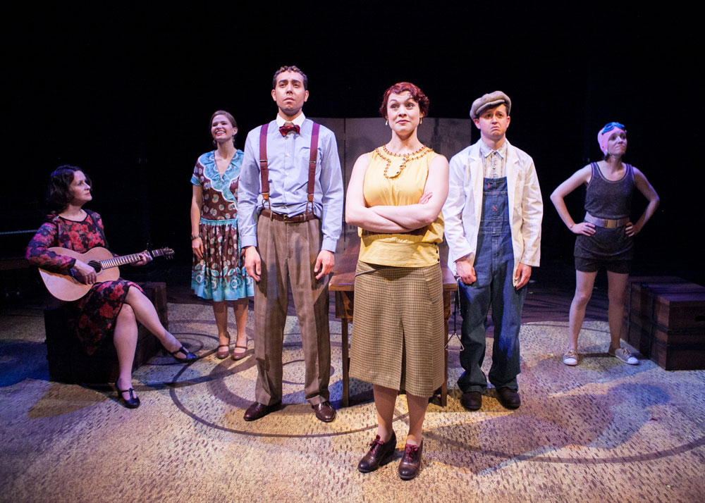  Rose McConnell, Maggie Erwin, Michael Kevin Darnall, Carolyn Kashner, Chris Stinson, and Tia Shearer in  Failure  (Helen Pafumi) 