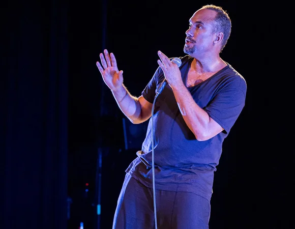 Roger Guenveur Smith performs his haunting and perceptive 65-minute monologue Rodney King.