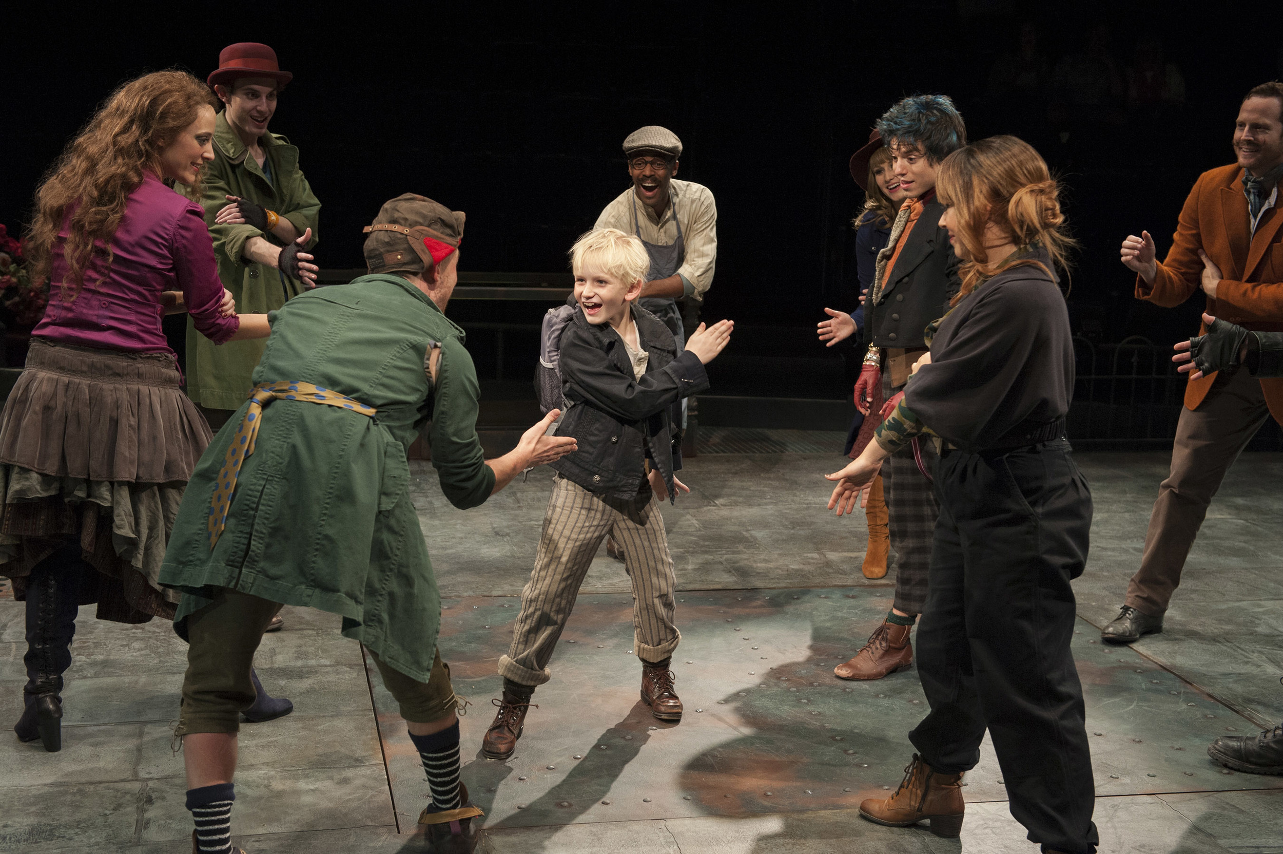 Jake Heston Miller is Oliver! (Margot Schulman)