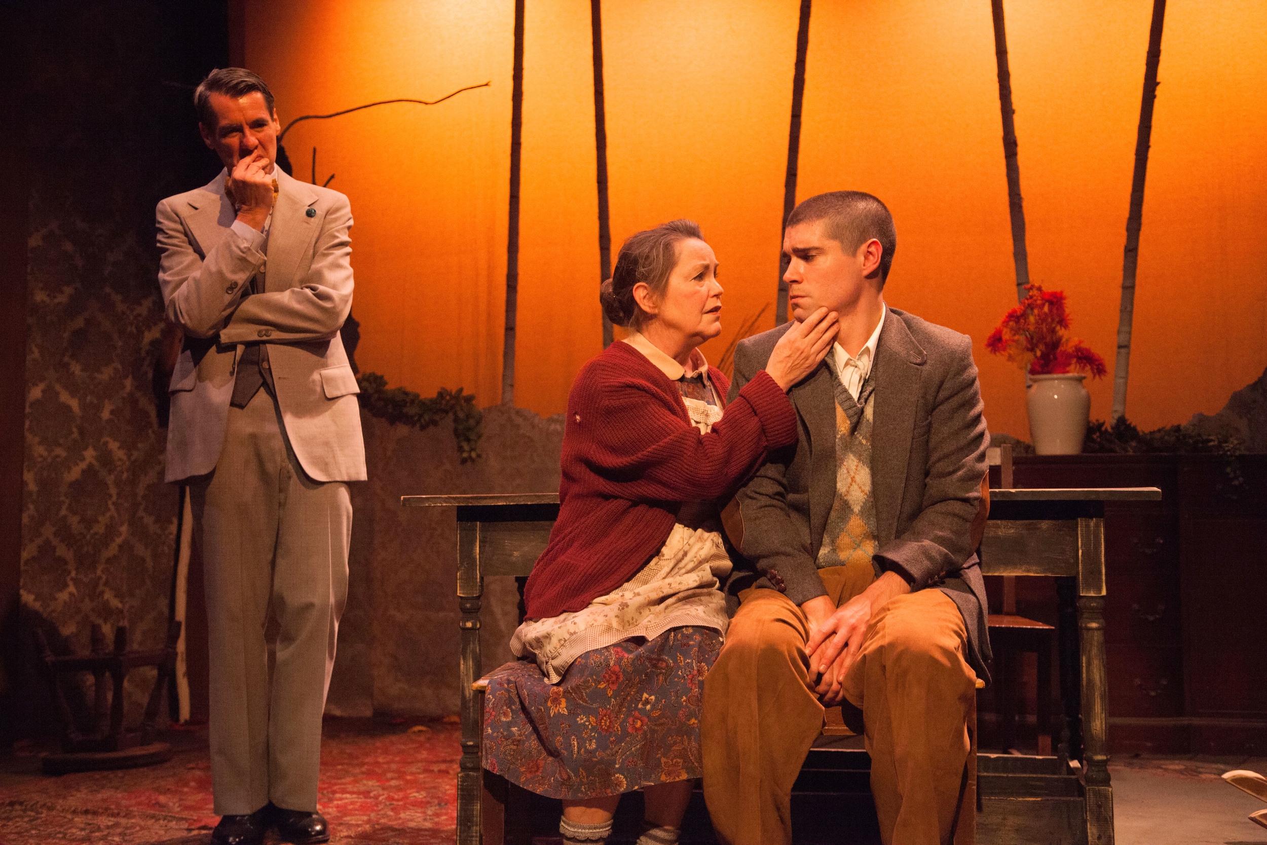  Christopher Henley, Charlotte Akin, and Séamus Miller in  Holiday Memories. &nbsp;(DJ Corey Photography) 